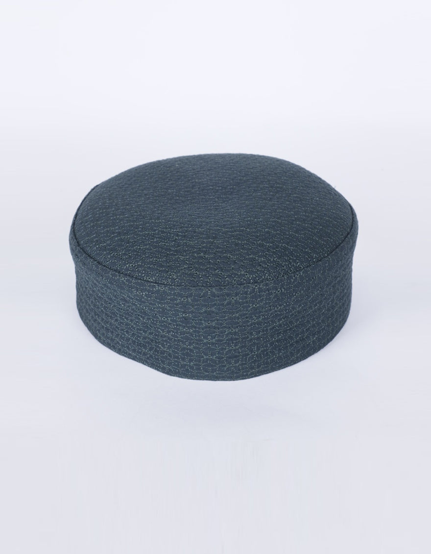 Polyester Sage Green Cap - J. Junaid Jamshed