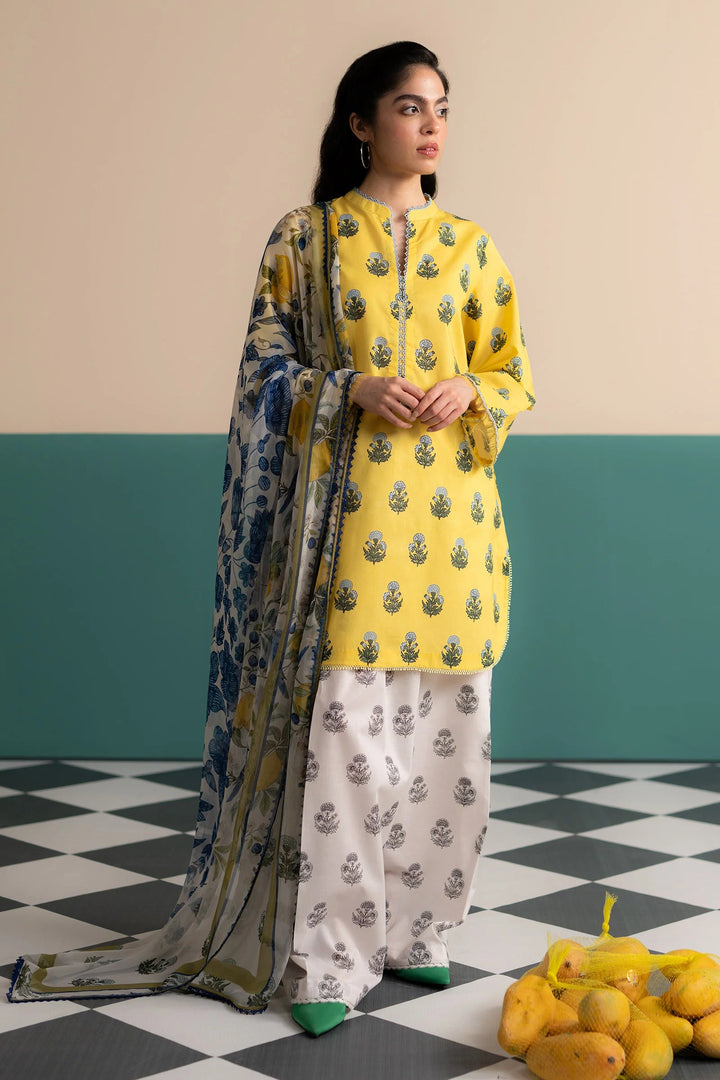 Zofi-4A | Zara Shahjahan Stitched - Coco Prints Edit III