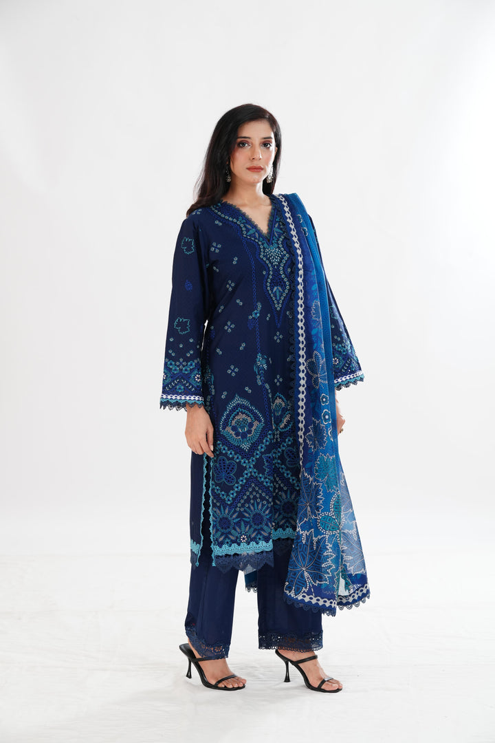 Murcia - Xenia Luxury Lawn Stitched