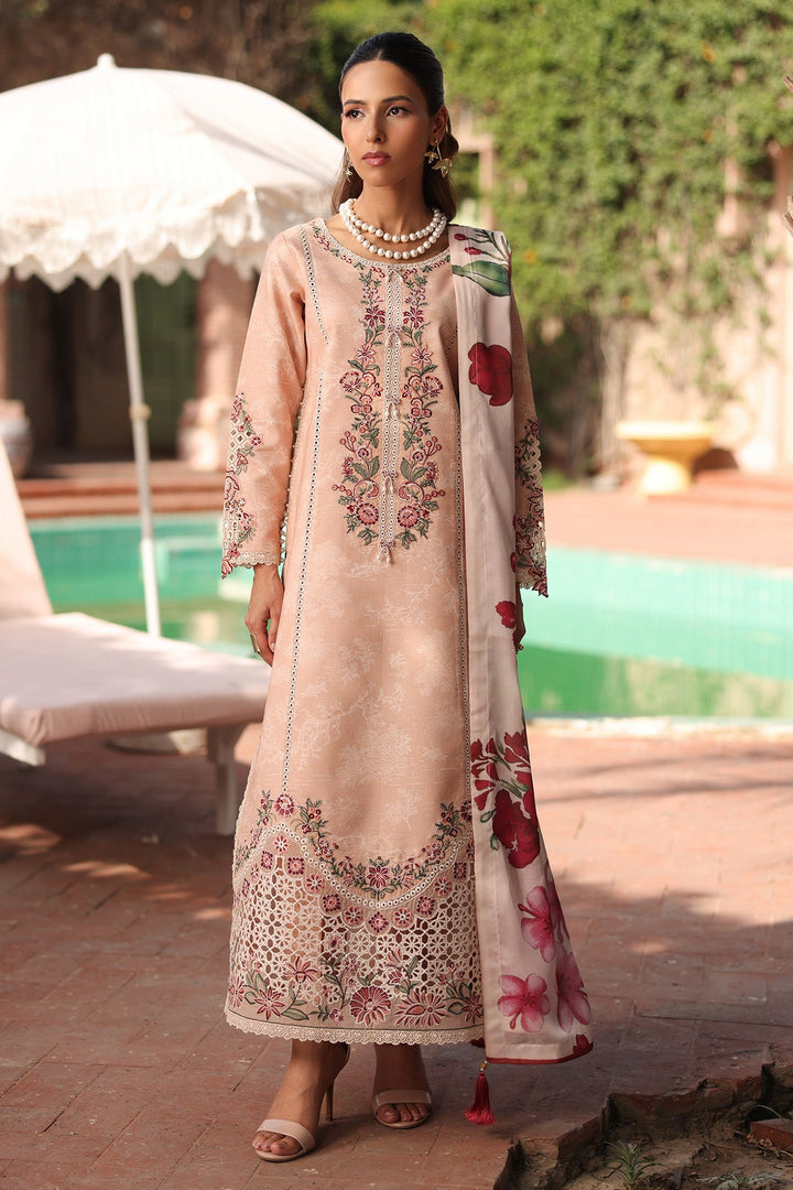 Clover - Alizeh Embroidered Printed Lawn Stitched