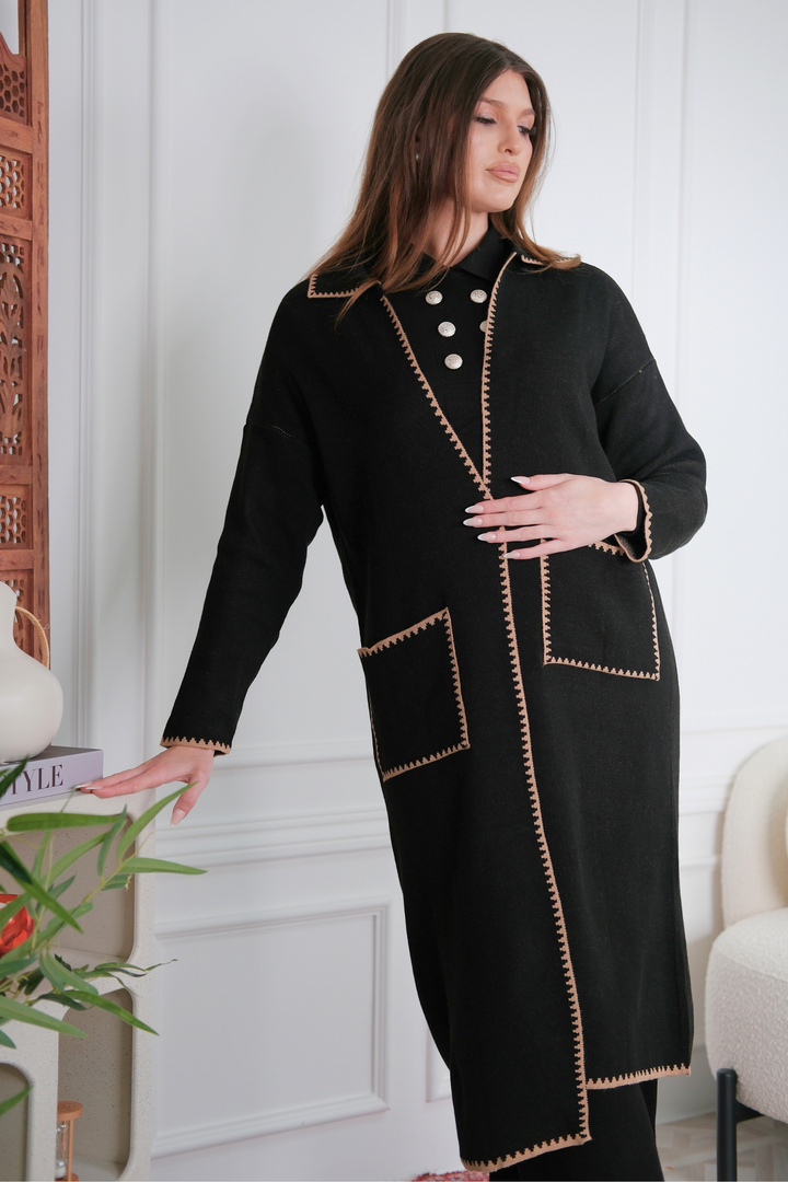 Noor Knit Coat
