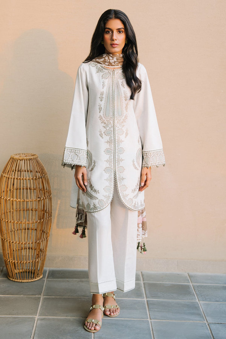 Lawn Pista Stitched Suit - Jazmin