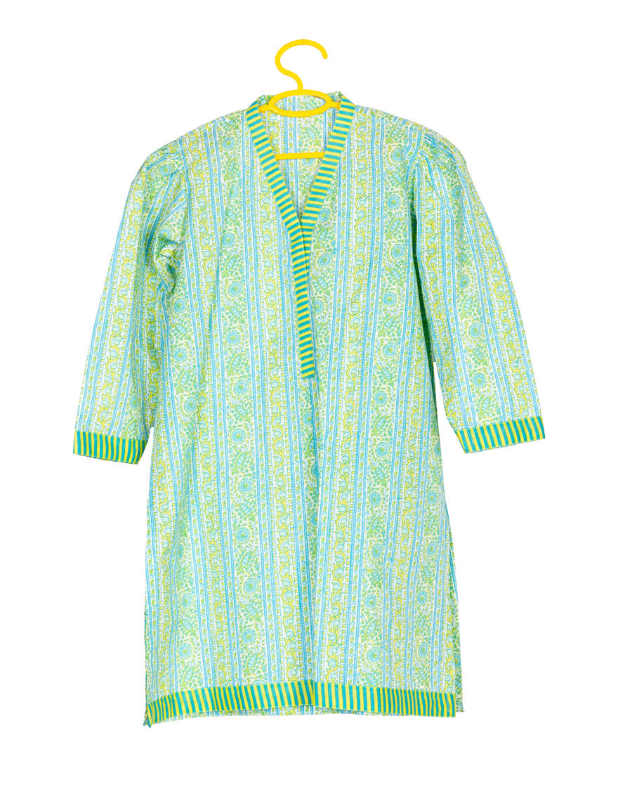Lawn Multicolor Kurti - J. Junaid Jamshed