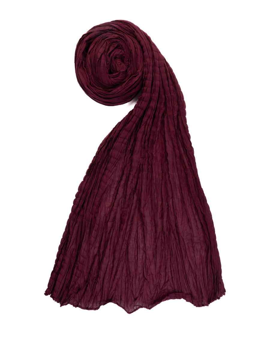 Lawn Purple Dupatta - J. Junaid Jamshed