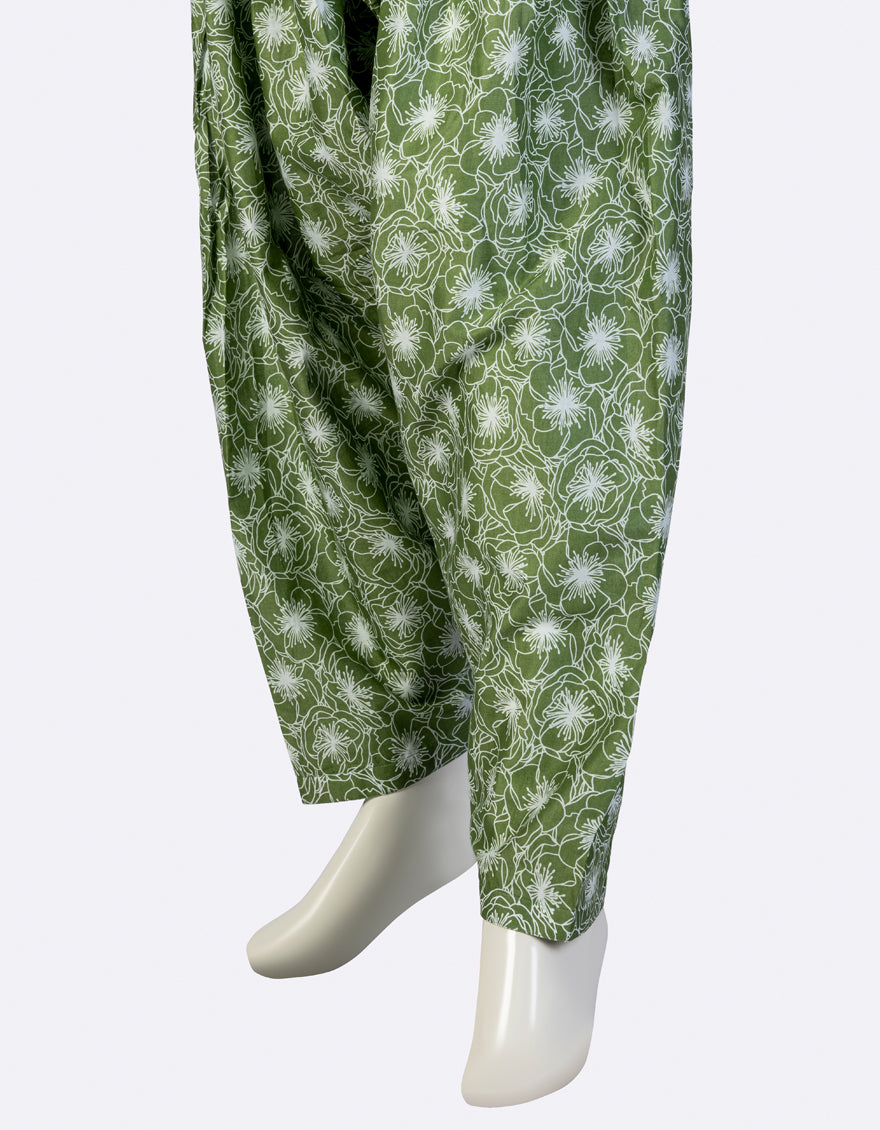 Lawn Green Trouser - J. Junaid Jamshed