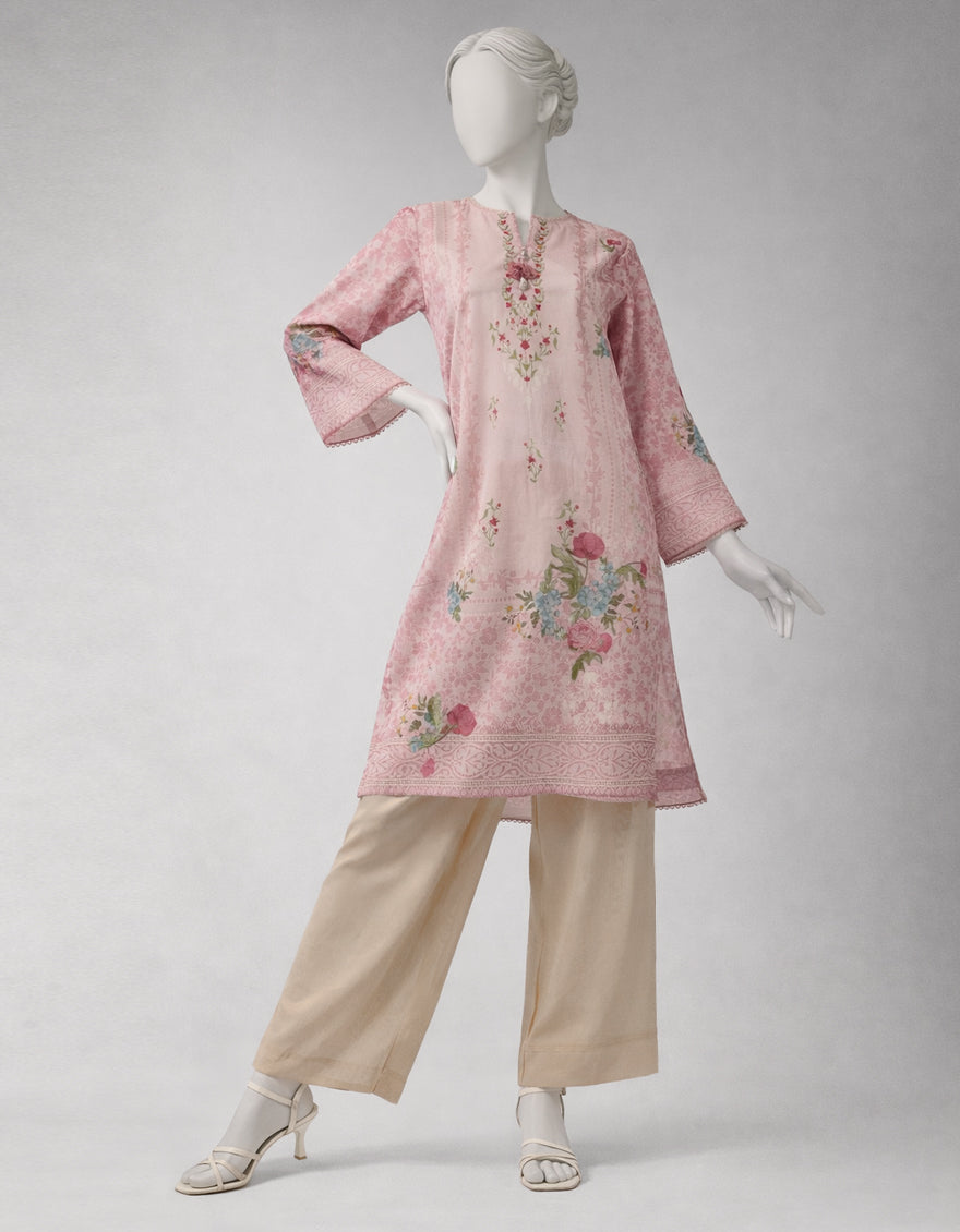 Lawn Multicolor Unstitched Suit - J. Junaid Jamshed  Janan