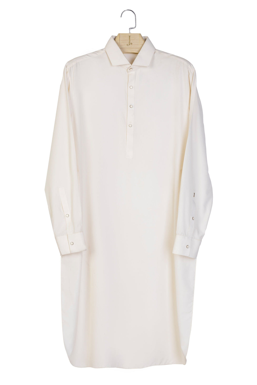 Blended White Kurta Trouser - J. Junaid Jamshed