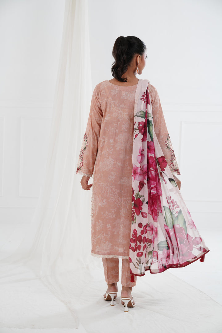 Clover - Alizeh Embroidered Printed Lawn Stitched