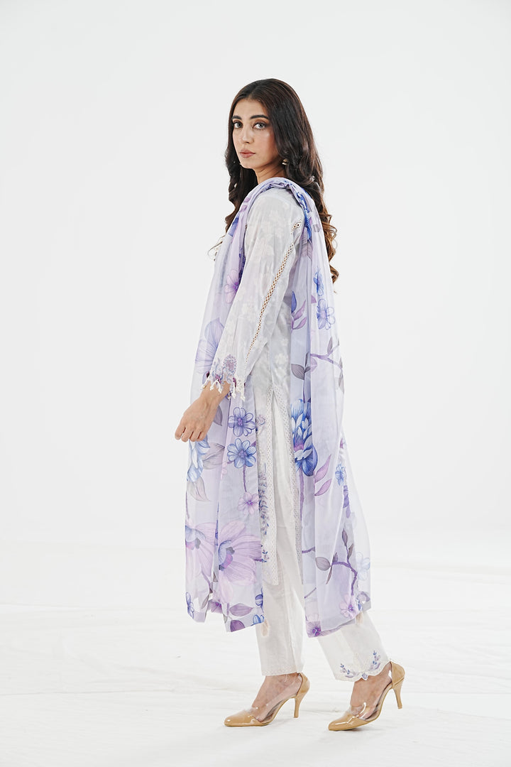 Presta - Alizeh Embroidered Printed Lawn Stitched