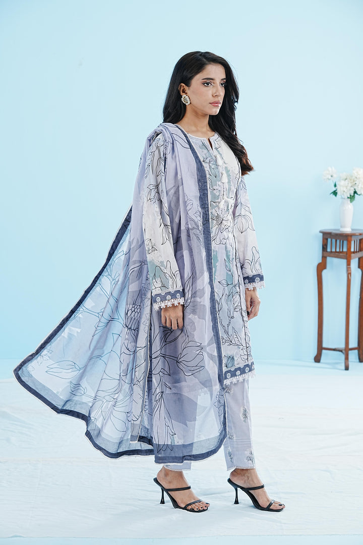 Perie - Alizeh Sheen Printed Stitched