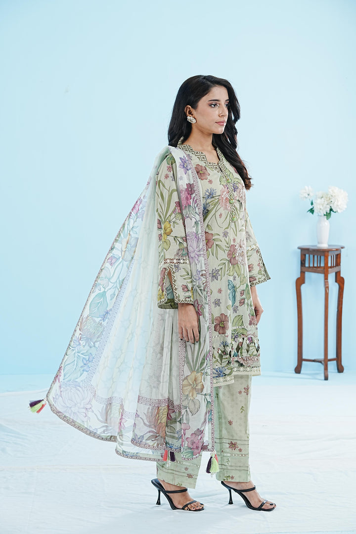 Lamia - Alizeh Sheen Printed Stitched