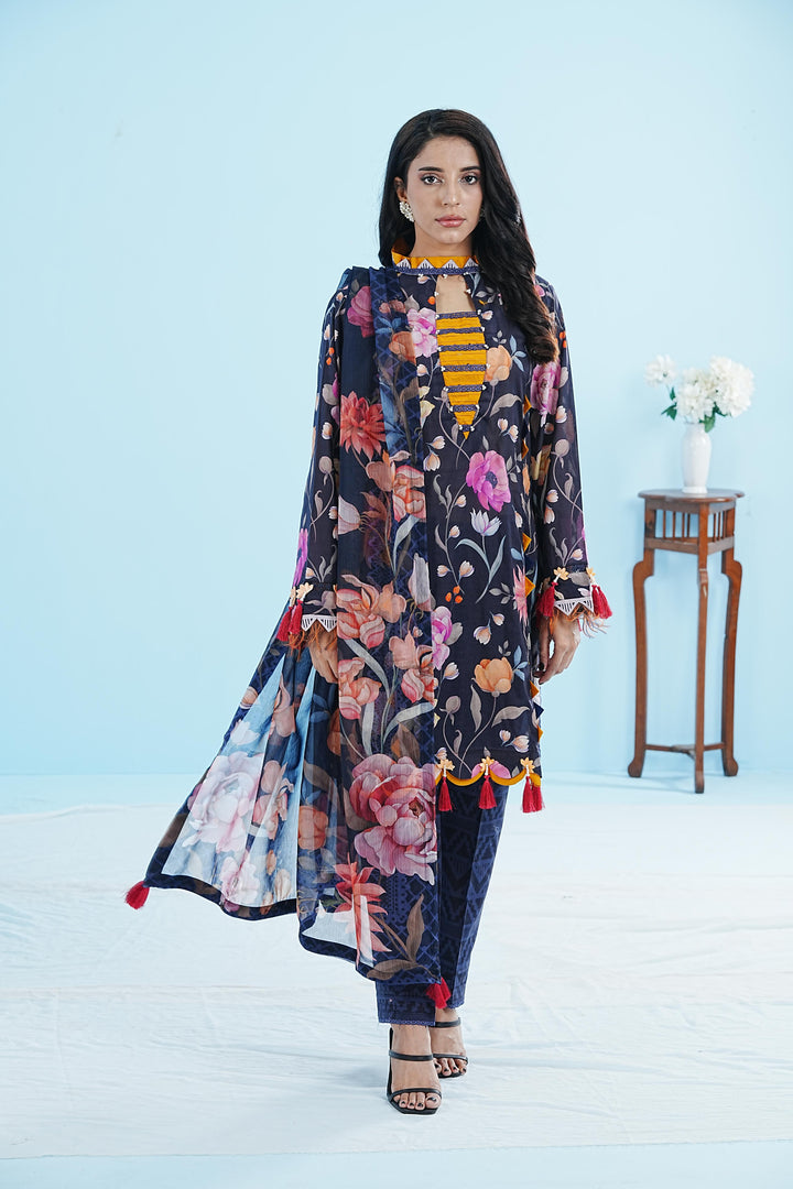 Plush - Alizeh Sheen Printed Stitched