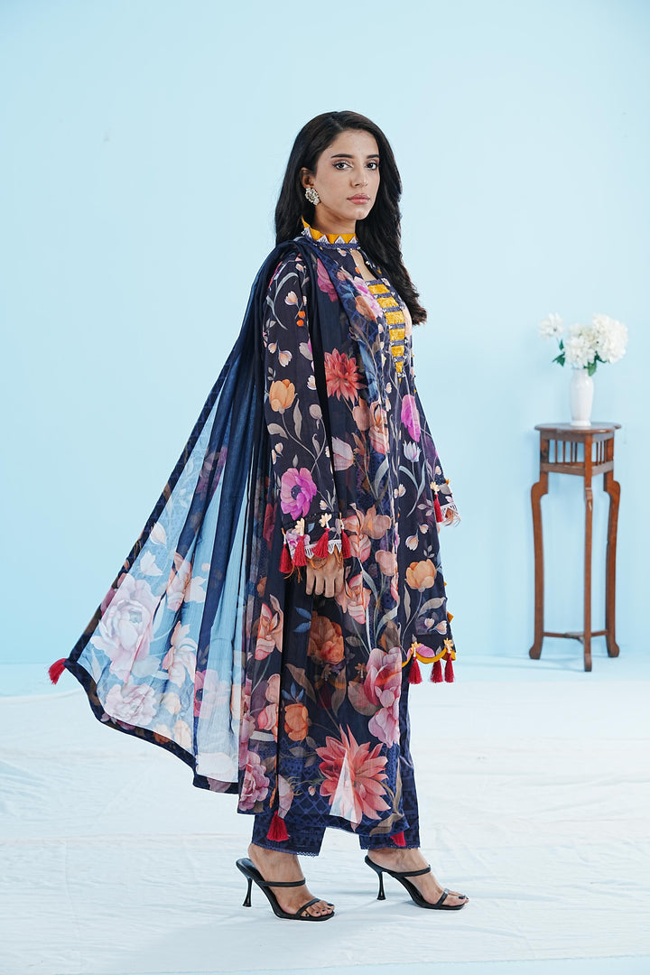 Plush - Alizeh Sheen Printed Stitched