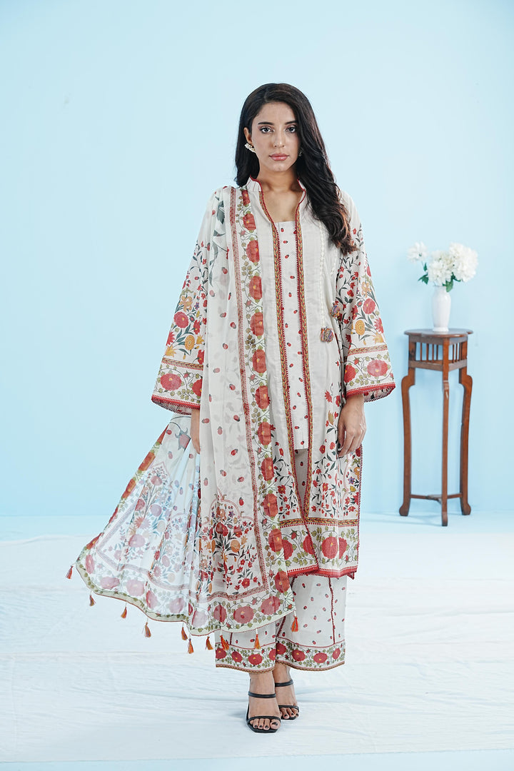 Zest - Alizeh Sheen Printed Stitched