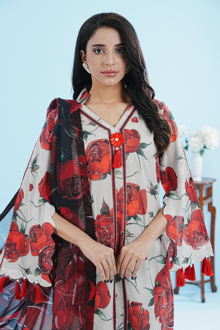 Mish - Alizeh Sheen Printed Stitched