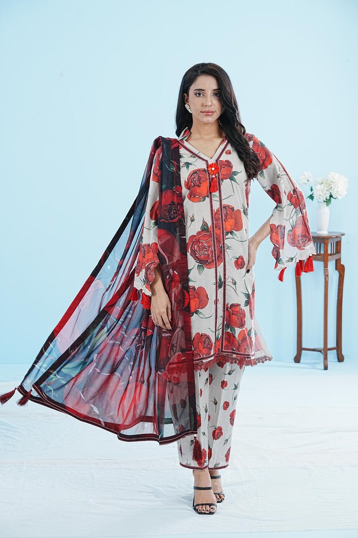 Mish - Alizeh Sheen Printed Stitched