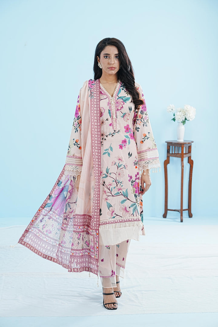 Boho - Alizeh Sheen Printed Stitched