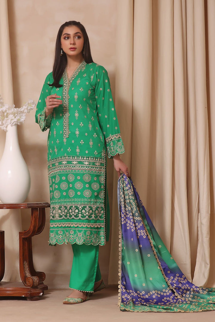 Chunari 3 Piece Suit - Zainab Chottani