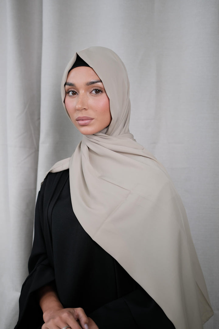 Sage Chiffon Silk Hijab