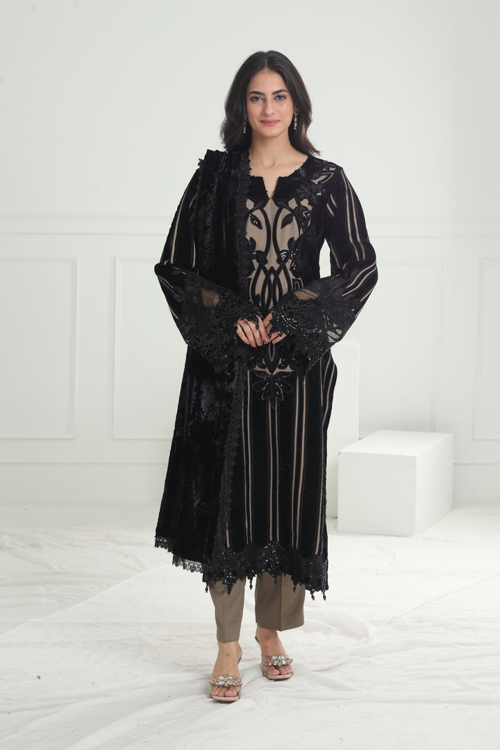 Design 05 - Maria B Winter Luxe Stitched