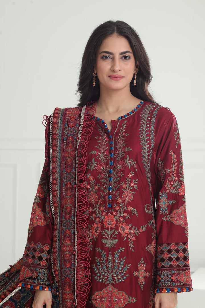 Design 10 - Maria B Winter Luxe Stitched