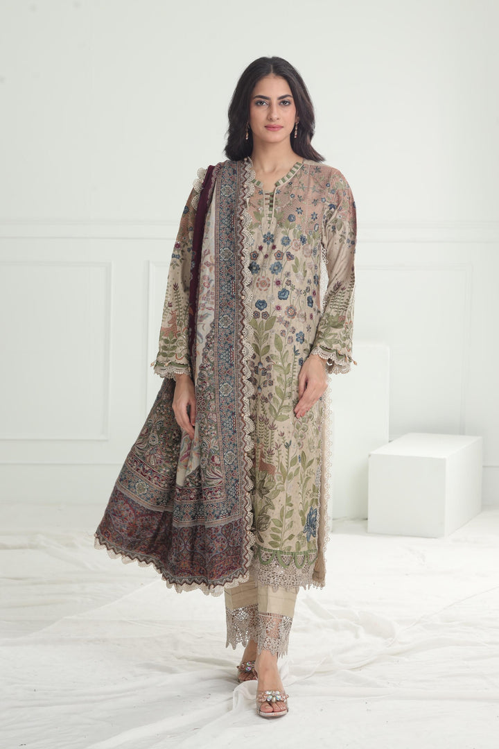 Design 11 - Maria B Winter Luxe Stitched