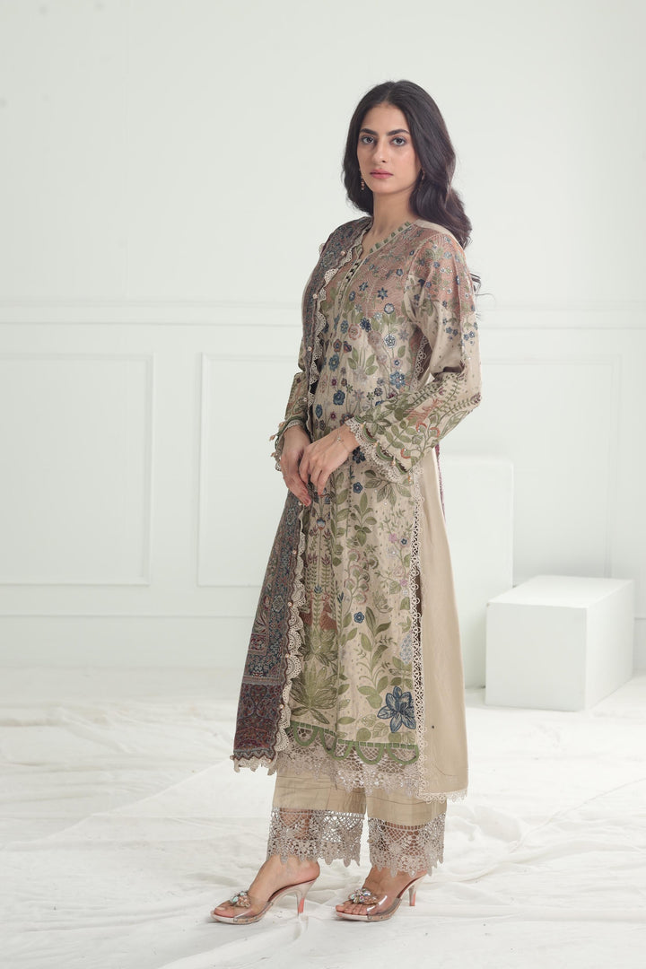 Design 11 - Maria B Winter Luxe Stitched