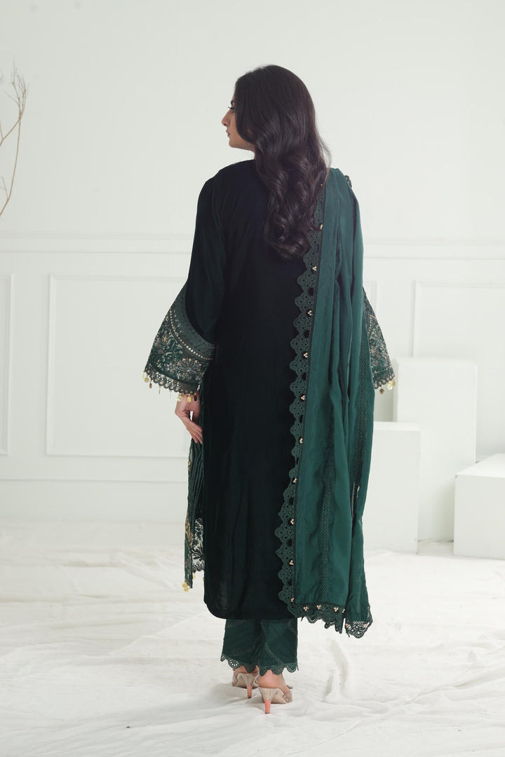 Design 12 - Maria B Winter Luxe Stitched