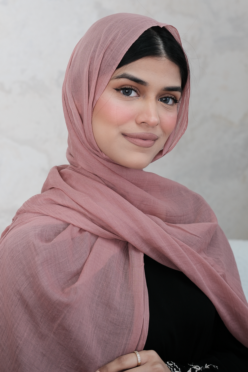 cotton silk hijab
