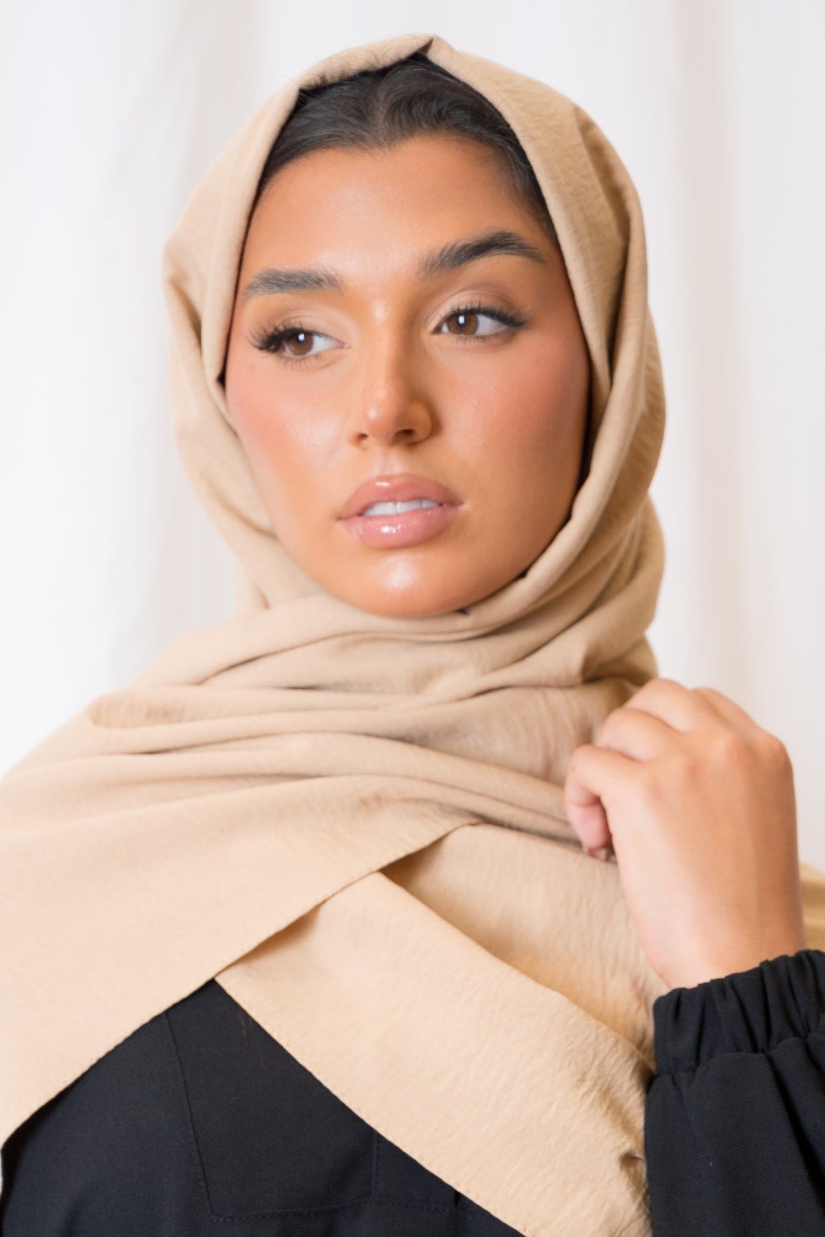 Nude Arabian Cotton Hijab Janan 