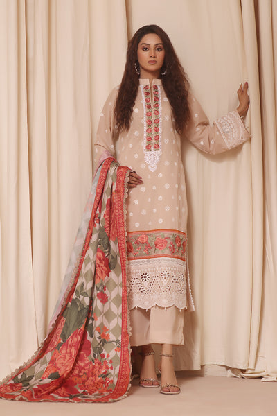 Durnaz 3 Piece Suit - Zainab Chottani