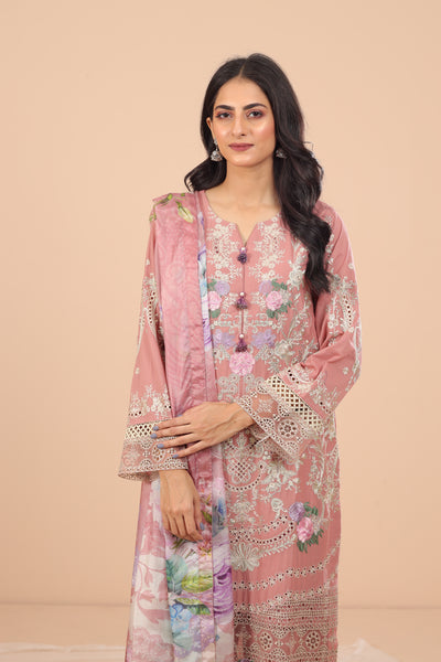 Giselle 3 Piece Suit - Elaf Chikankari Collection