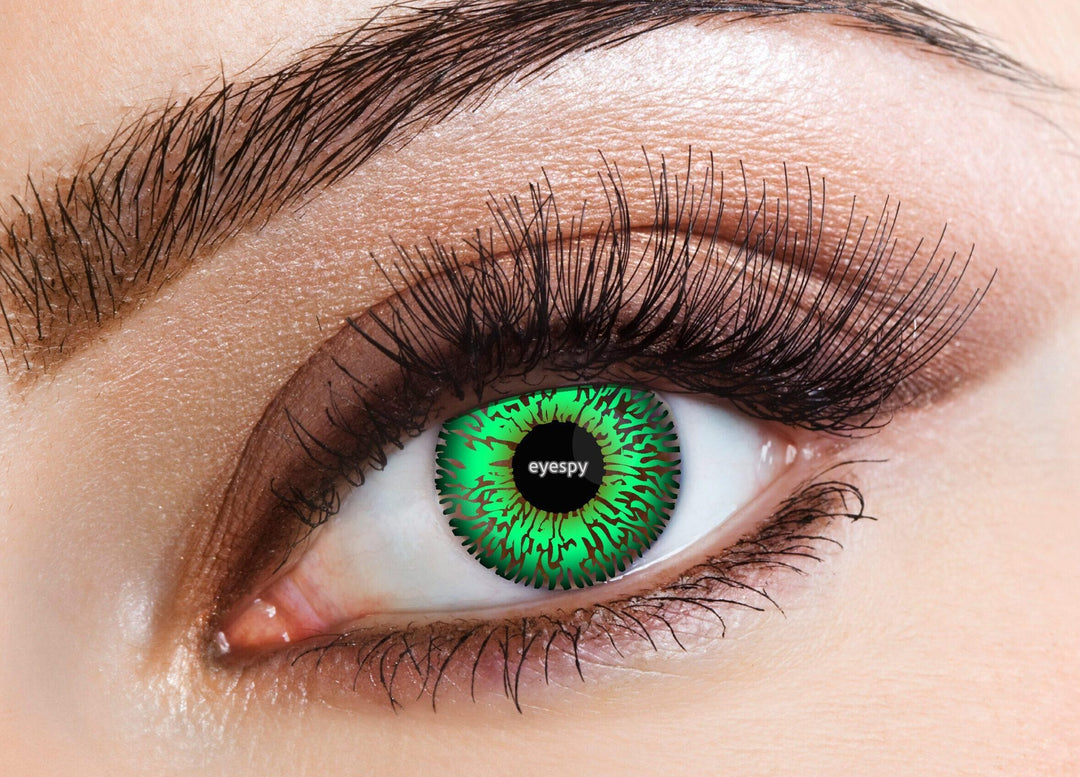 Three Tone Green Eye Accessories