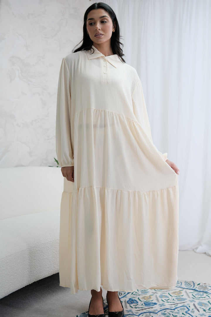 Enya Light Yellow Dress