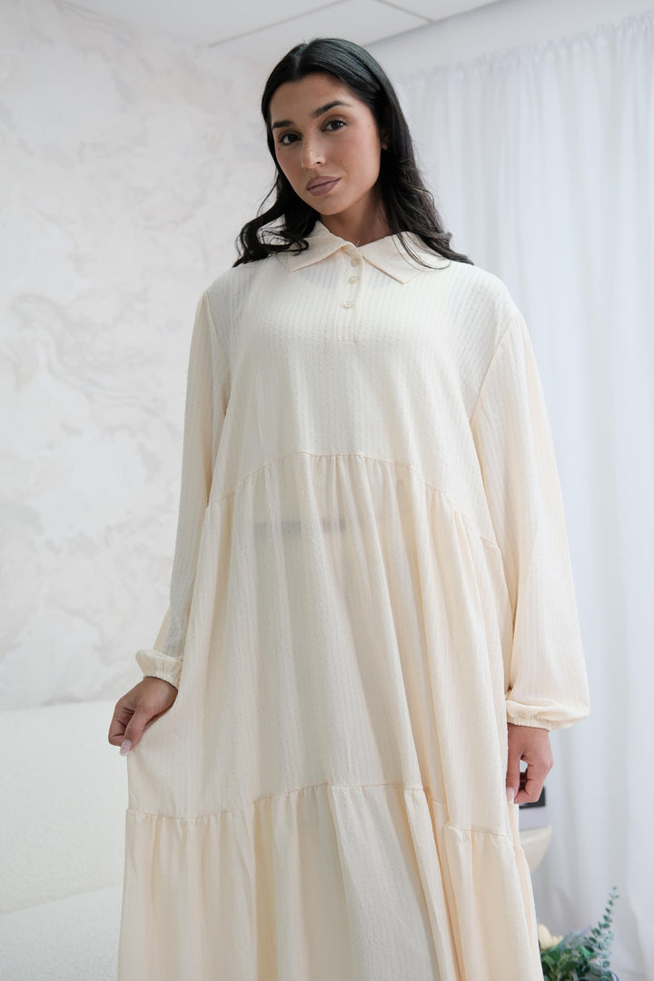 Enya Light Yellow Dress