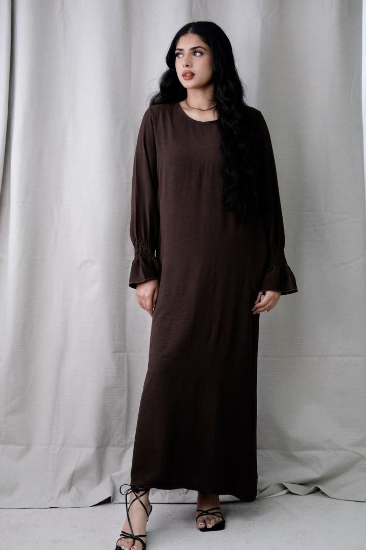 Essential Basic Chocolate Abaya