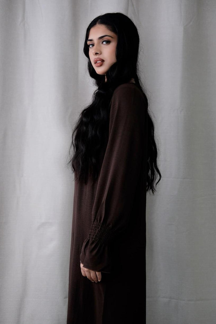 Essential Basic Chocolate Abaya