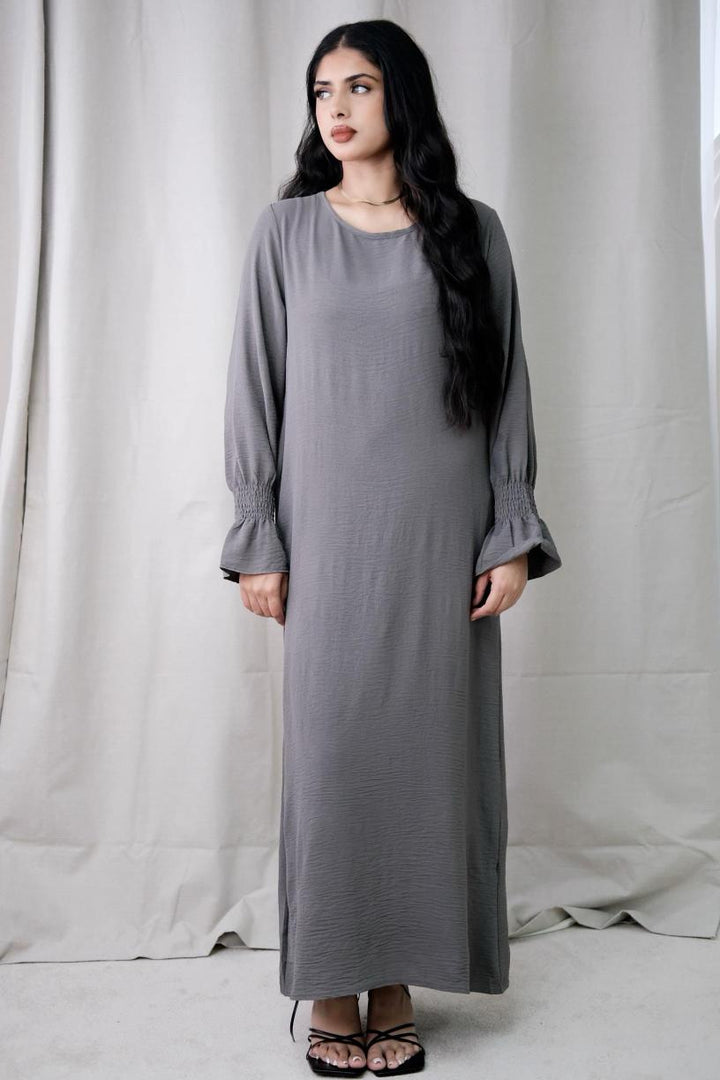Essential Basic Dark Grey Abaya