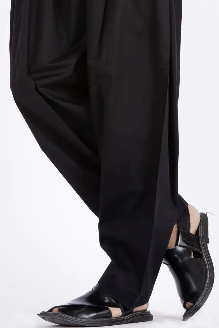 Black Shalwar - J. Junaid Jamshed