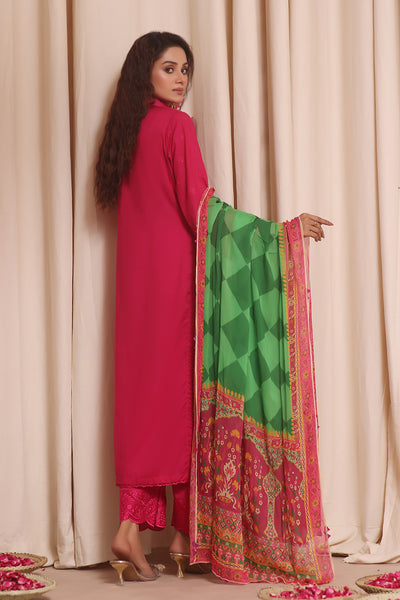Laal'En 3 Piece Suit - Zainab Chottani