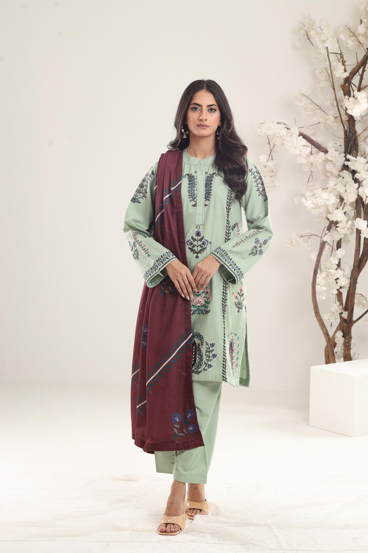 Pearl-3B - Coco by Zara Shahjahan Winter Stitched