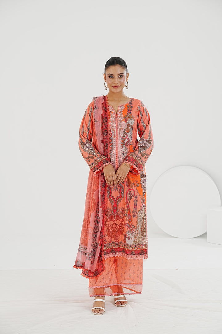 Design 4A - Sobia Nazir Basic Stitched