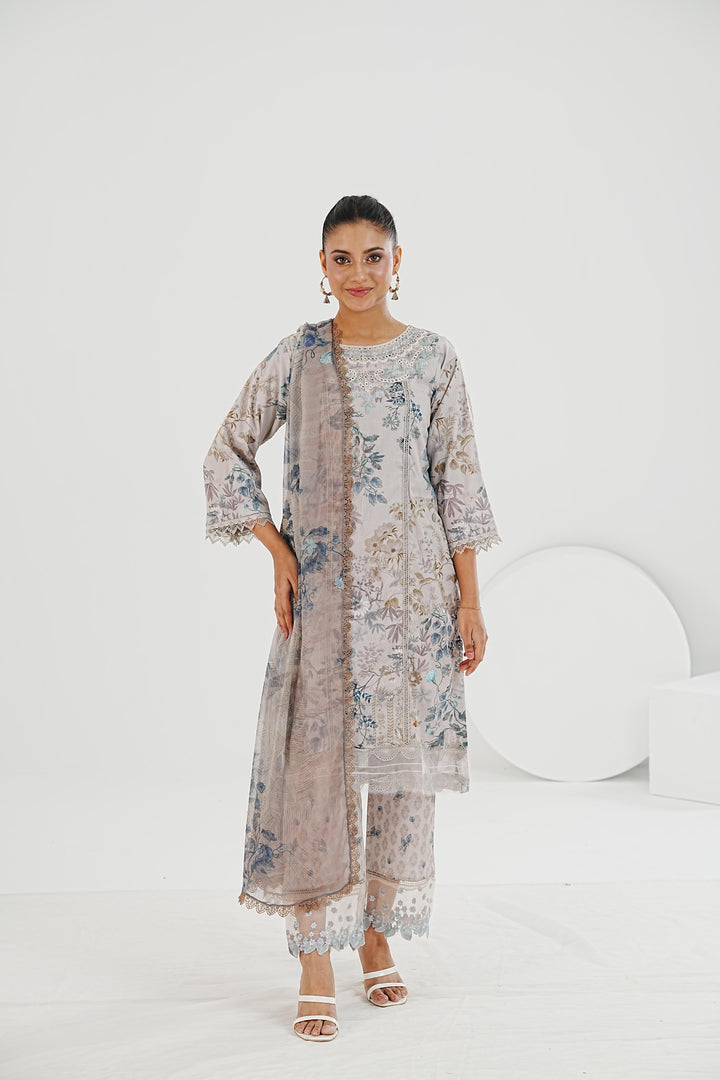 Design 6B - Sobia Nazir Basic Stitched