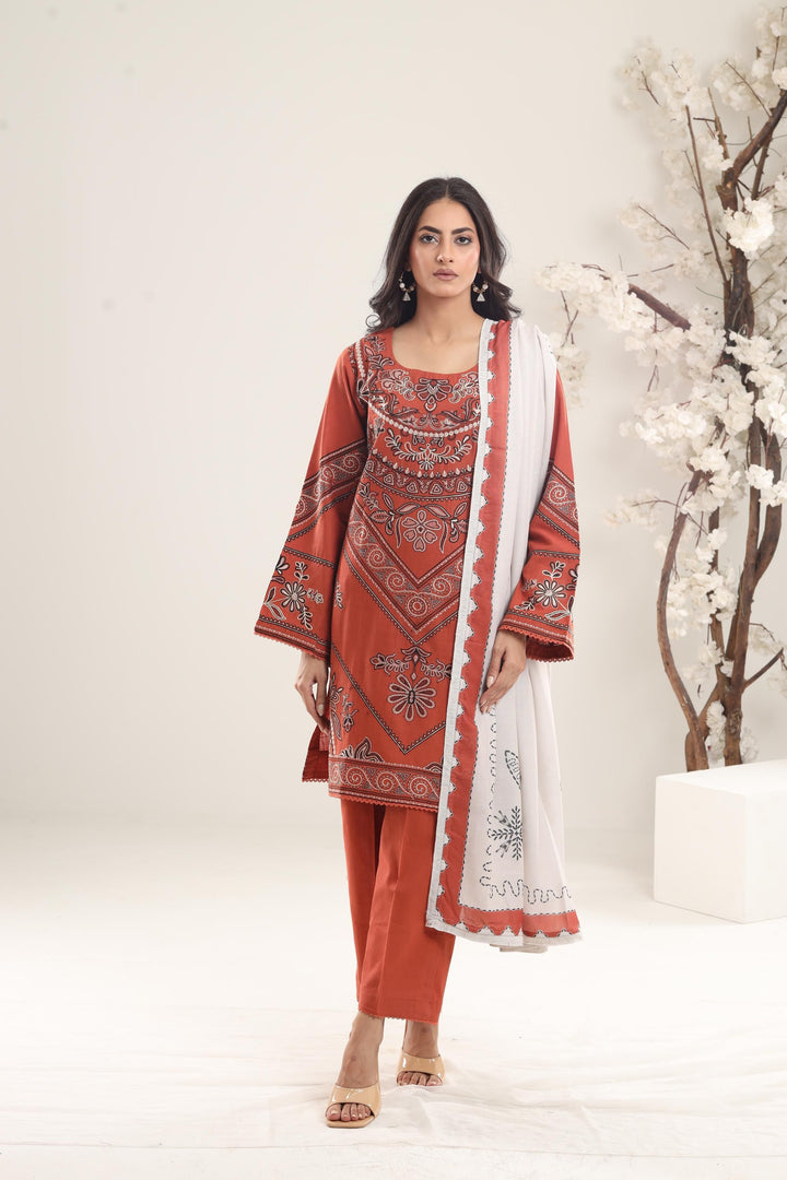 Topaz-4B - Coco by Zara Shahjahan Winter Stitched