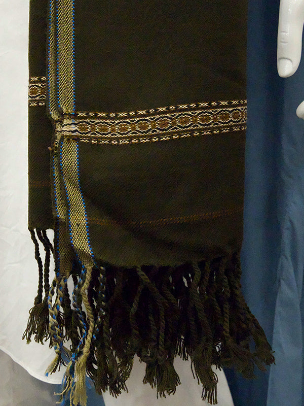 Dhussa Wool Mehndi Shawl - Jiah