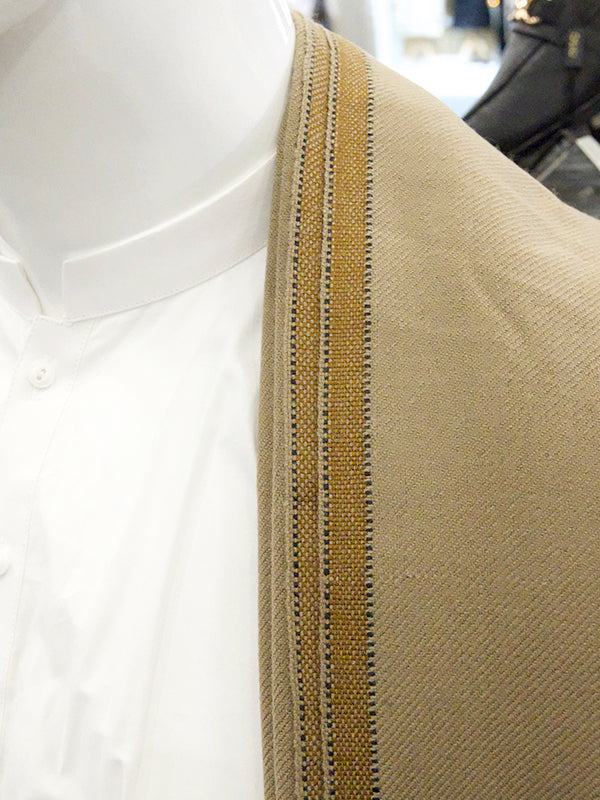 Dhussa Wool Brown Shawl - Jiah