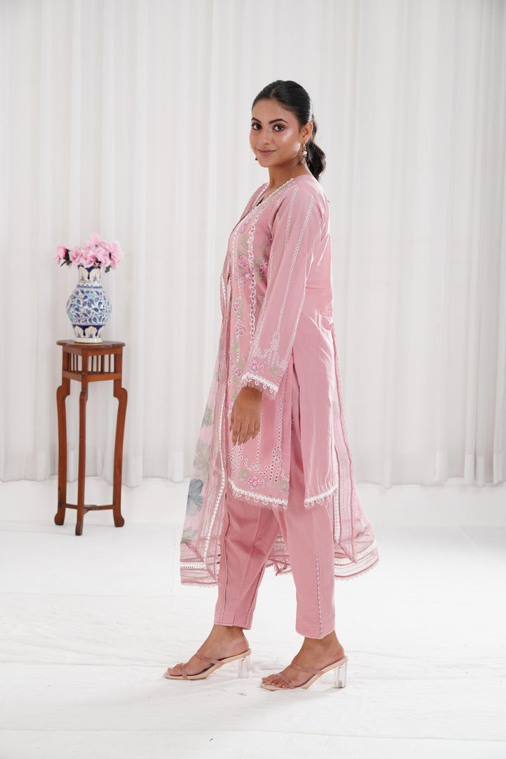 Design 2A - Sobia Nazir Vital Lawn Stitched