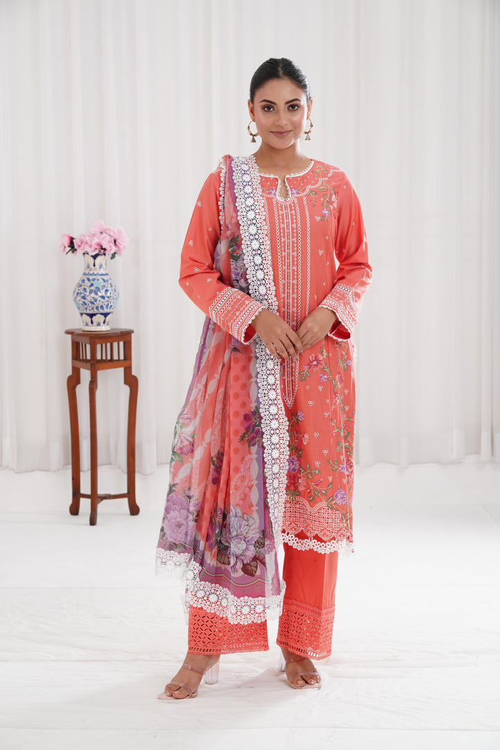 Design 4A - Sobia Nazir Vital Lawn Stitched