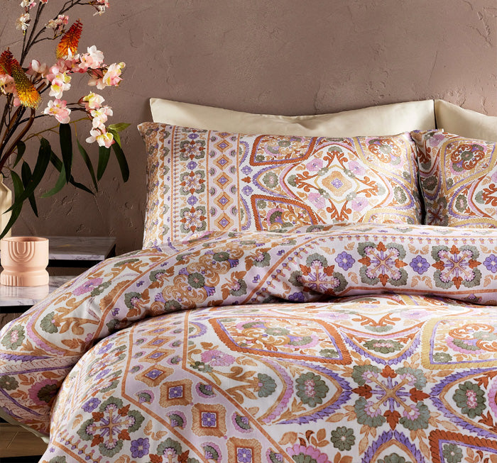 Vantona Boutique Kizzi Mandala Duvet Cover Set - Multi