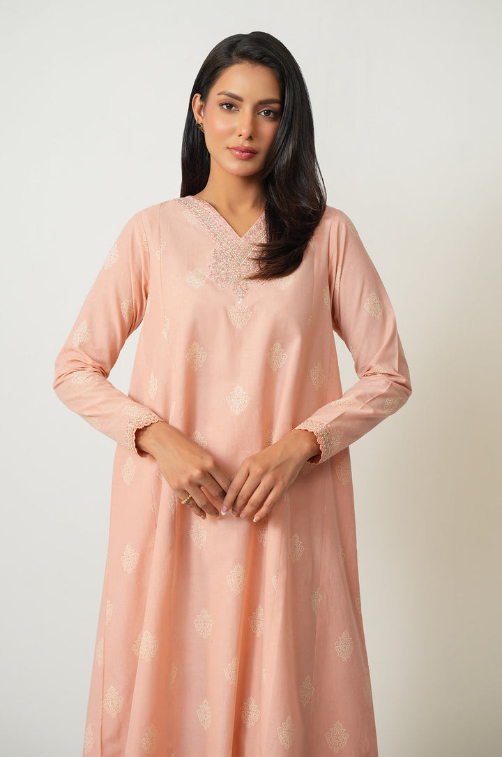 Cambric Pink Stitched Suit - Zeen